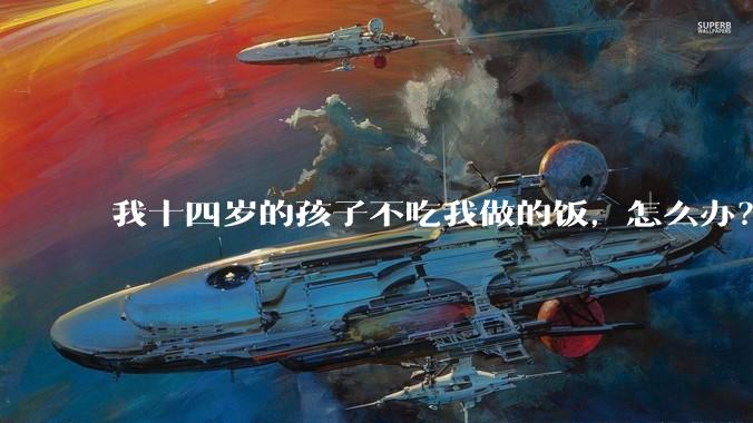 我十四岁的孩子不吃我做的饭，怎么办？